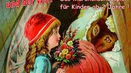Rotkäppchen und der Wolf" live auf der Theaterbühne