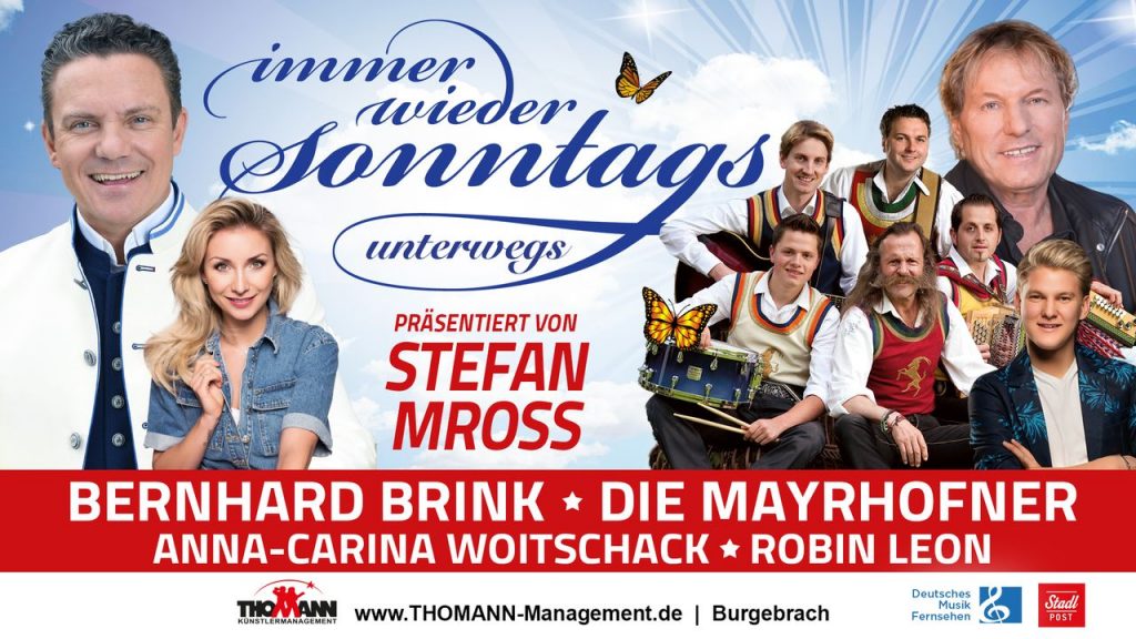 Stefan Mross mit großen Stars in Ihrer Nähe